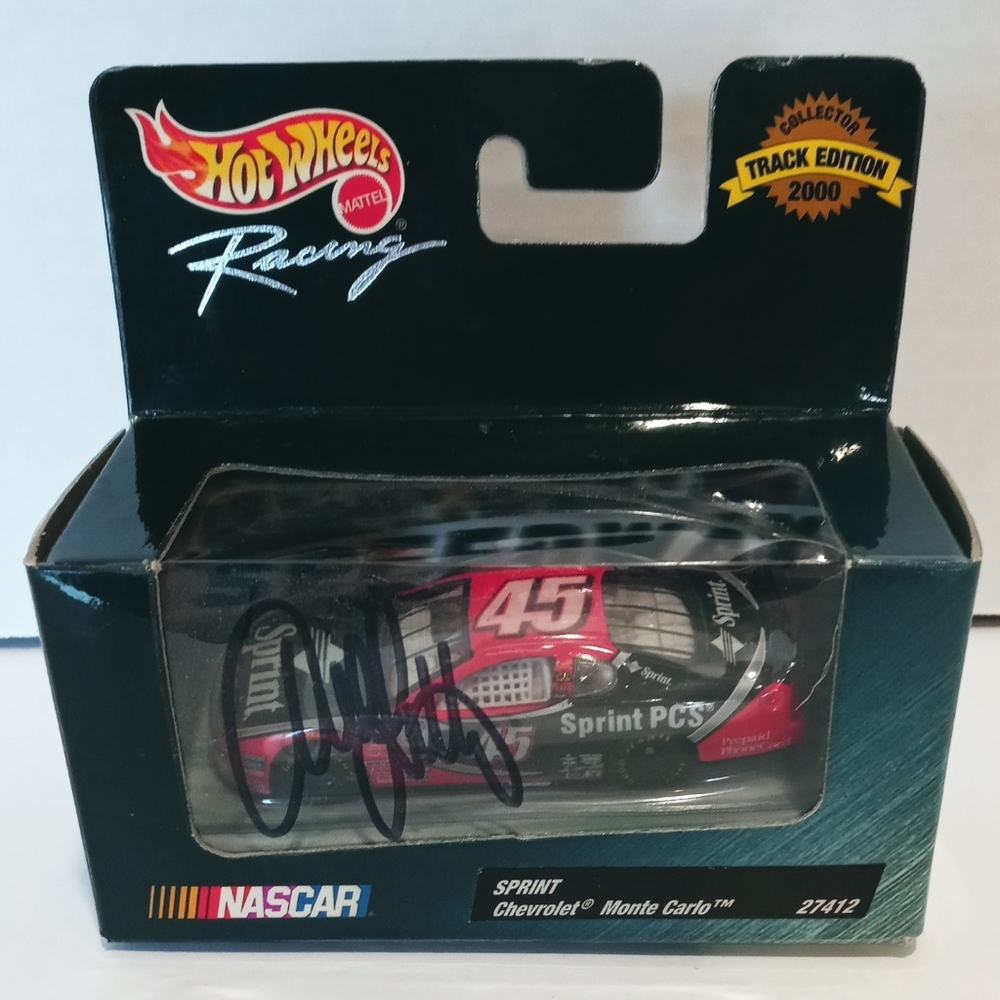Hot Wheels NASCAR autograph Adam Petty 1:64 scale